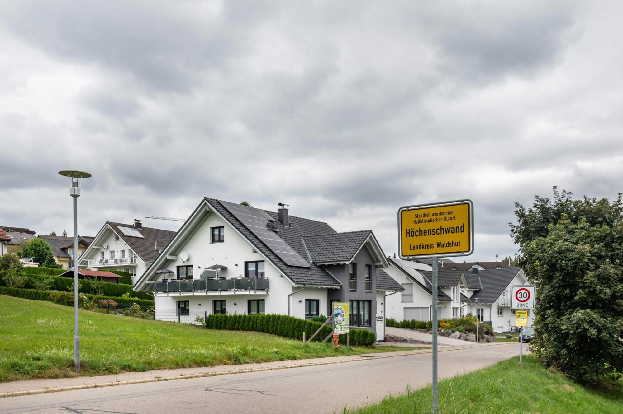 ヘーヘンシュヴァントHaus Panoramasichtアパートメント エクステリア 写真